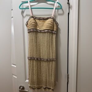 Stunning Vintage Gracia Beaded Cocktail Dress